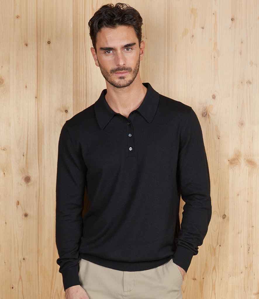 NEOBLU Stefan Polo Collar Sweater - DBK model